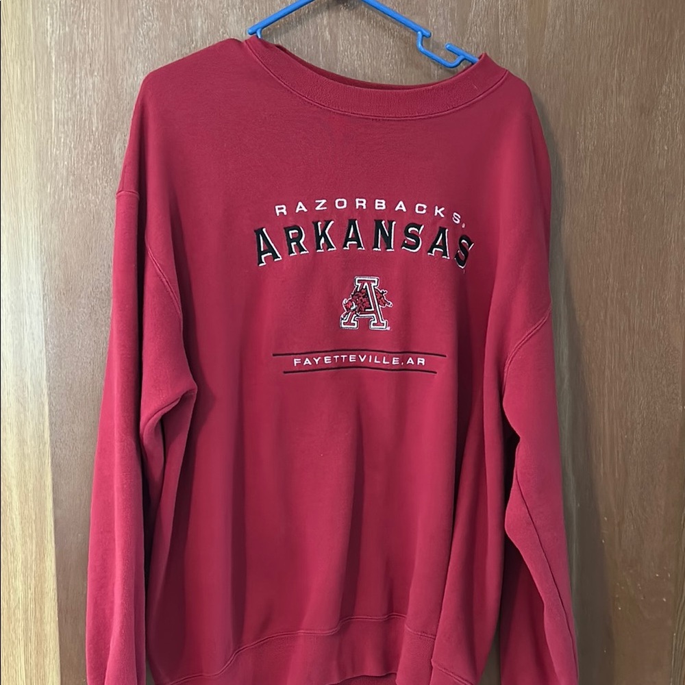 Arkansas Razorbacks Red Sweatshirt